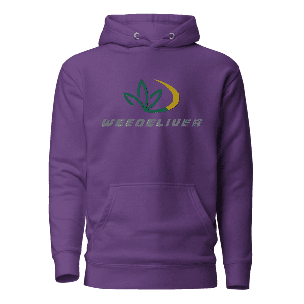 unisex premium hoodie purple front 644c6aadcd8c1